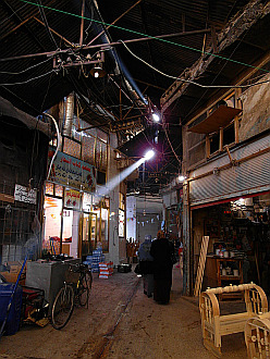 early morning in the bazaar