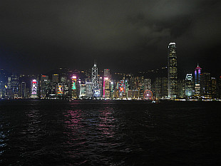 lights are up - Hong Kong Island: Admiralty and Central