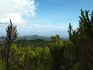 views from Maundi Krater towards northeast