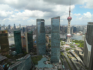 Pudong and Pearl River Tower