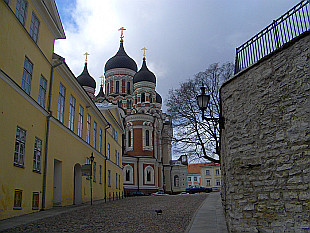 Nevsky Church on a quiet morning