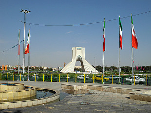 Once again here... Azadi Monument
