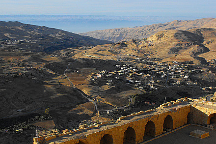 view towards West from Karak