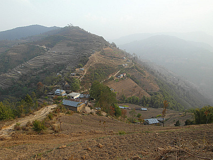 descent to Pati Bhanjyang