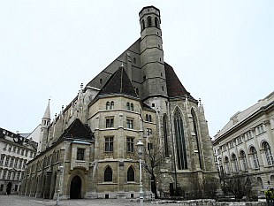 well hidden Minoritenkirche